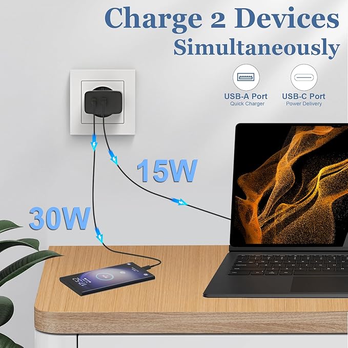 45W USB-C Fast Charger: A Powerful Charging Solution